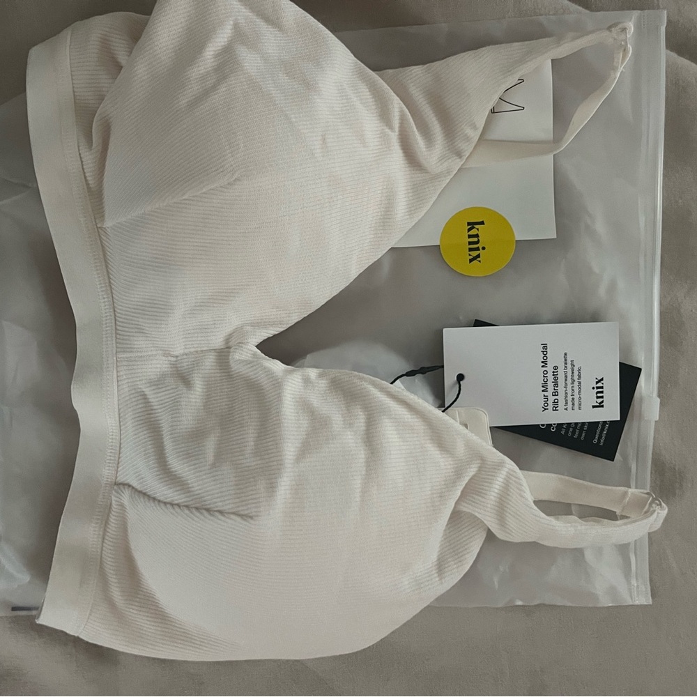 Knix NWT Rib Modal Bralette XL+
